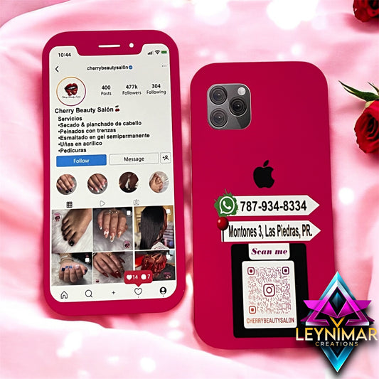 Tarjetas de presentación estilo Instagram 7